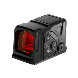 Punapistetähtäin rautähtäimet with Aimpoint A-CUT footprint