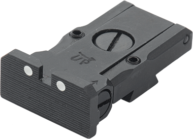 CZ 75 Tactical Sport adjustable rear sight | white dots - Ubitzu