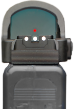 CZ P-10 Optics Ready semi-adjustable co-witness sights | white dots - Ubitzu