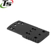 CZ P-10 [P-10C P-10F P-10S] punapistetähtäinkiinnike | tyyppi A [RMSc DPP Docter footprint] - Ubitzu