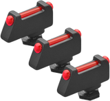 Glock [G17 G19 G26 & other] front sight | fiber optic - Ubitzu
