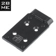 Punapistetähtäin adapterilevy Glock MOS | Shield RMSc footprint - Ubitzu