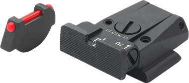 Ruger [P85 P89] säädettävät rautähtäimet | kuituoptinen - Ubitzu