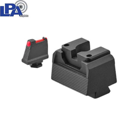 Sig P220 P226 P229 P320 & P365 Optics Ready semi-adjustable co-witness sights | fiber optic type A - Ubitzu