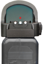 Sig P220 P226 P229 P320 & P365 Optics Ready semi-adjustable co-witness sights | fiber optic type A - Ubitzu