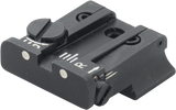 Smith & Wesson [Cal. 9 Cal. 40 3rd Gen & 1911E Cal. 45] adjustable rear sight | white dots - Ubitzu