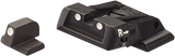 Smith & Wesson M&P adjustable sights | white dots - Ubitzu