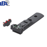 Smith & Wesson revolveri [686 629 19 66 586 & other] säädettävät rautähtäimet [pin-front sight] | kuituoptinen - Ubitzu