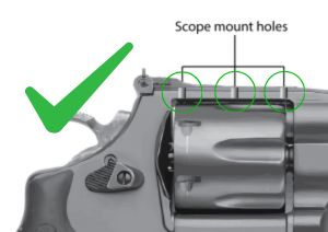 Smith & Wesson revolveri [686 629 19 66 586 & other] säädettävät rautähtäimet [spring-front sight] | kuituoptinen - Ubitzu