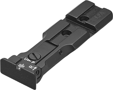 Smith & Wesson revolver [686 629 19 66 586 & other] red dot ready adjustable rear sight | blank - Ubitzu