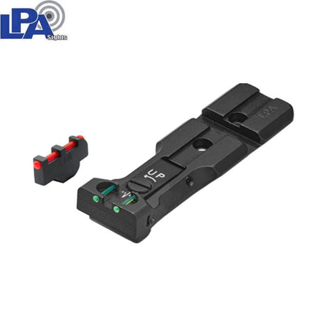 Smith & Wesson revolveri [686 629 19 66 586 & other] punapistetähtäin ready säädettävät rautähtäimet [pin-front sight] | valokuitu