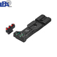 Smith & Wesson revolveri [686 629 19 66 586 & other] punapistetähtäin ready säädettävät rautähtäimet [spring-front sight] | kuituoptiikka