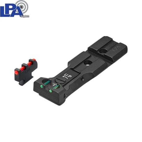 Smith & Wesson revolveri [686 629 19 66 586 & other] punapistetähtäin ready säädettävät rautähtäimet [spring-front sight] | kuituoptiikka