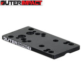 Springfield [XD,XDM XDS] & HS [XDM HS-9 XDS] punapistetähtäinkiinnike | tyyppi C [RMR RTS Docter footprint] - Ubitzu