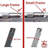 Tanfoglio long grips for Large Frame | High-grip - Ubitzu