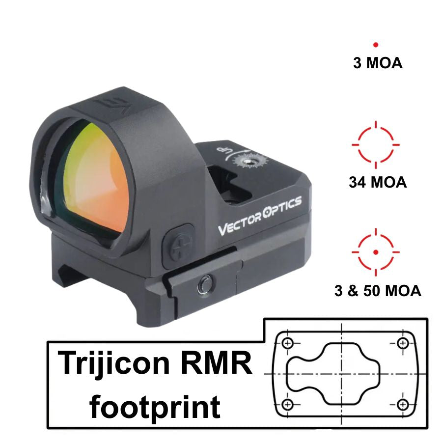 Vector Optics Frenzy 1x22x26 MOS MRS red dot - Ubitzu