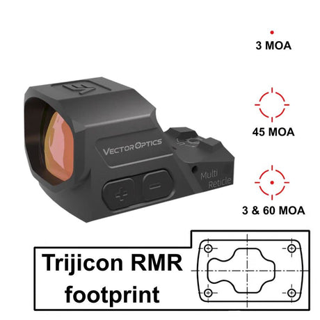 Vector Optics Frenzy-X 1x19x28 GenII Titanium - Piste