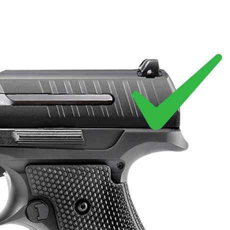 Walther [PPQ P99 Creed PPX & PPS] adjustable sights | white dots - Ubitzu